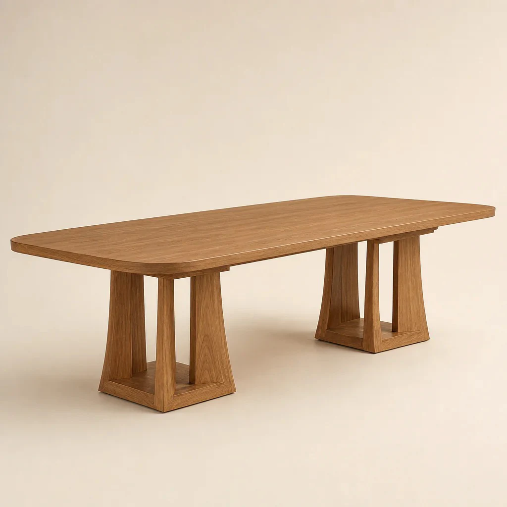 Azure Eight-Seat Dining Table Azure Eight-Seat Dining Table by Starwood Furniture Indonesia
