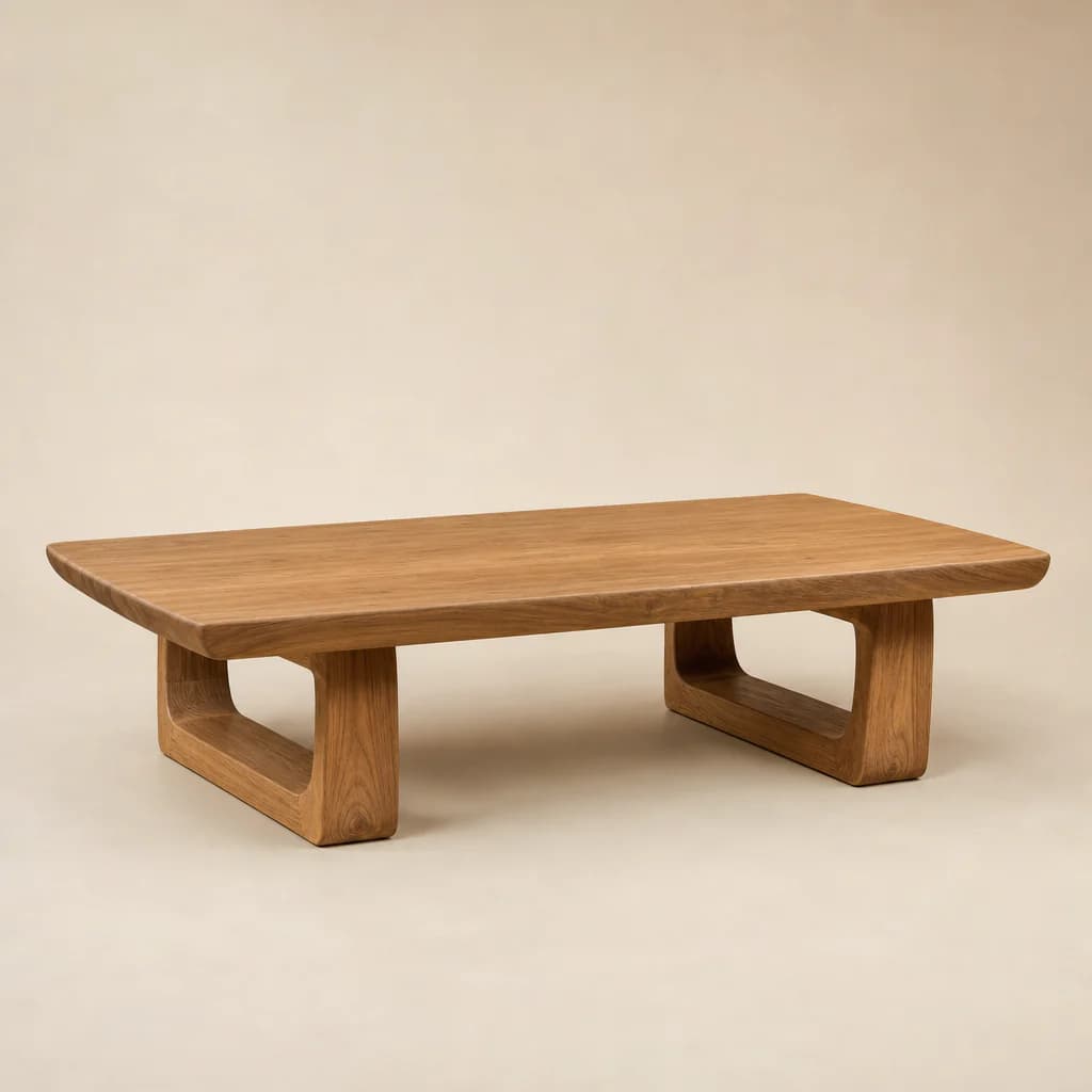 Grand Lobby Sculptural Coffee Table by Starwood Furniture