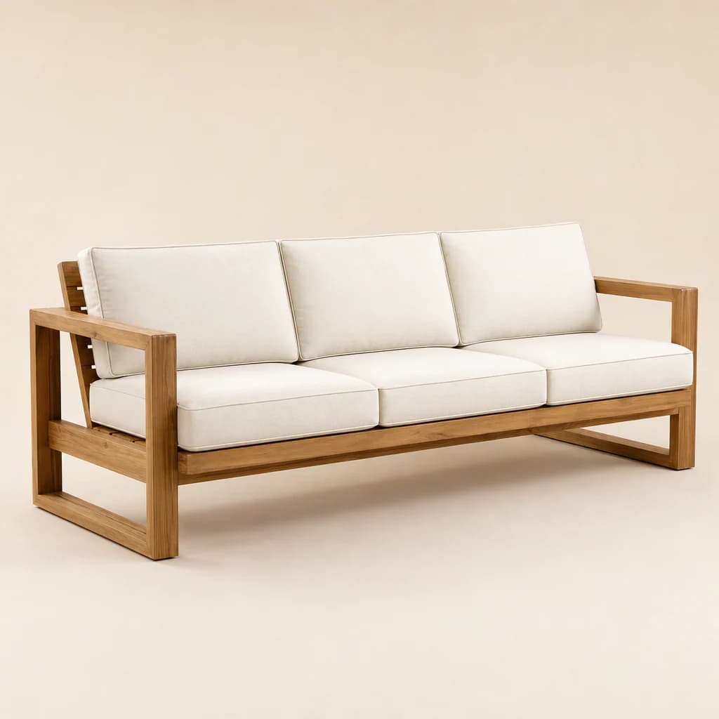 Pavilion Outdoor Three-Seat Sofa by Starwood Furniture