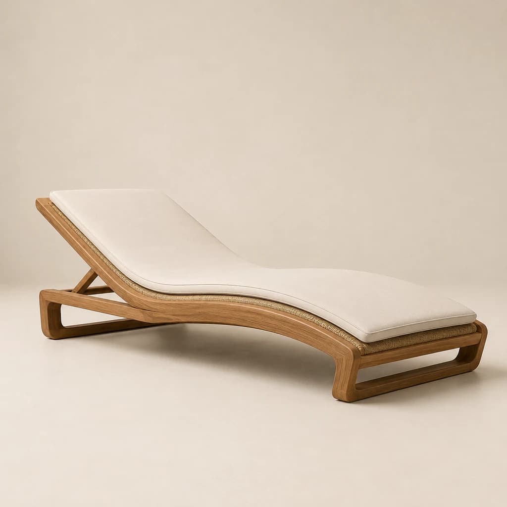 Sanctuary Relaxation Chaise by Starwood Furniture - Image 1
