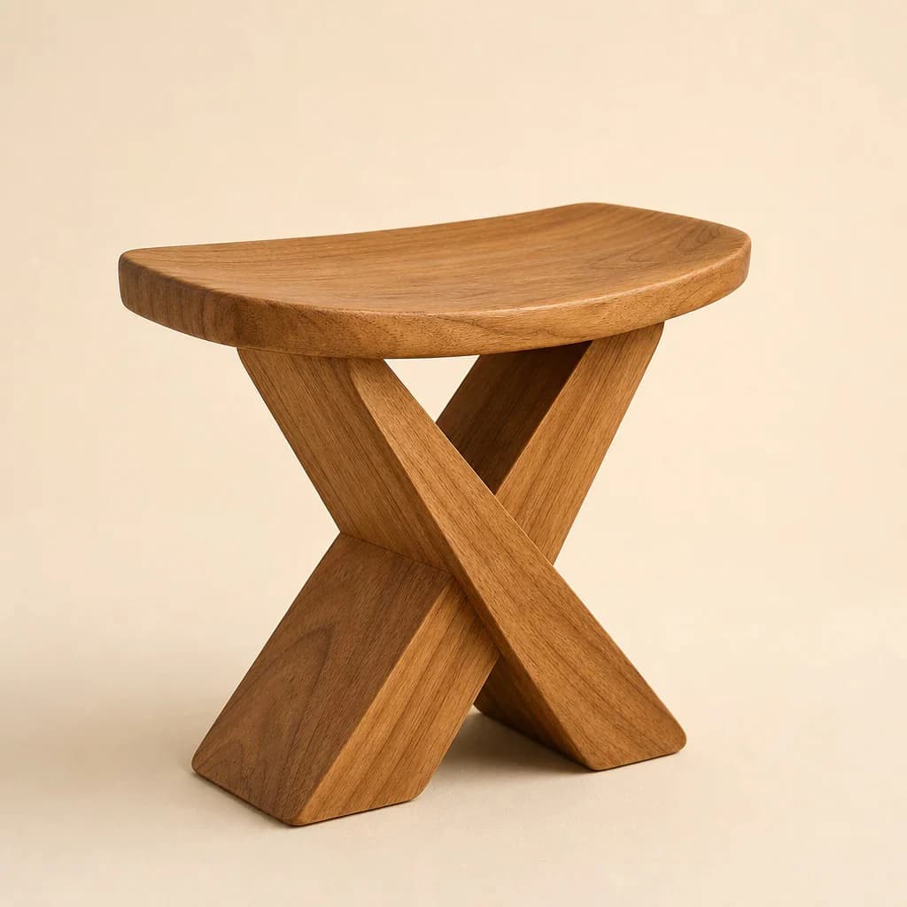 Sanctuary Spa Stool by Starwood Furniture - Image 1