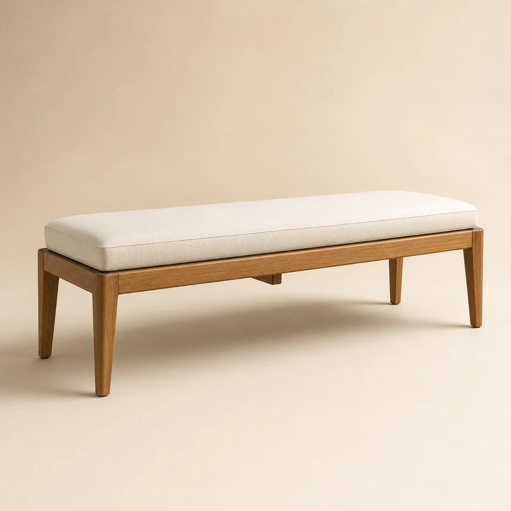 Serenity Upholstered Bed Bench by Starwood Furniture - Image 1