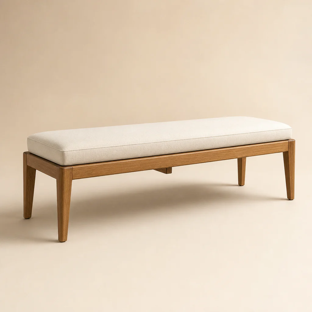 Serenity Upholstered Bed Bench Serenity Upholstered Bed Bench by Starwood Furniture Indonesia