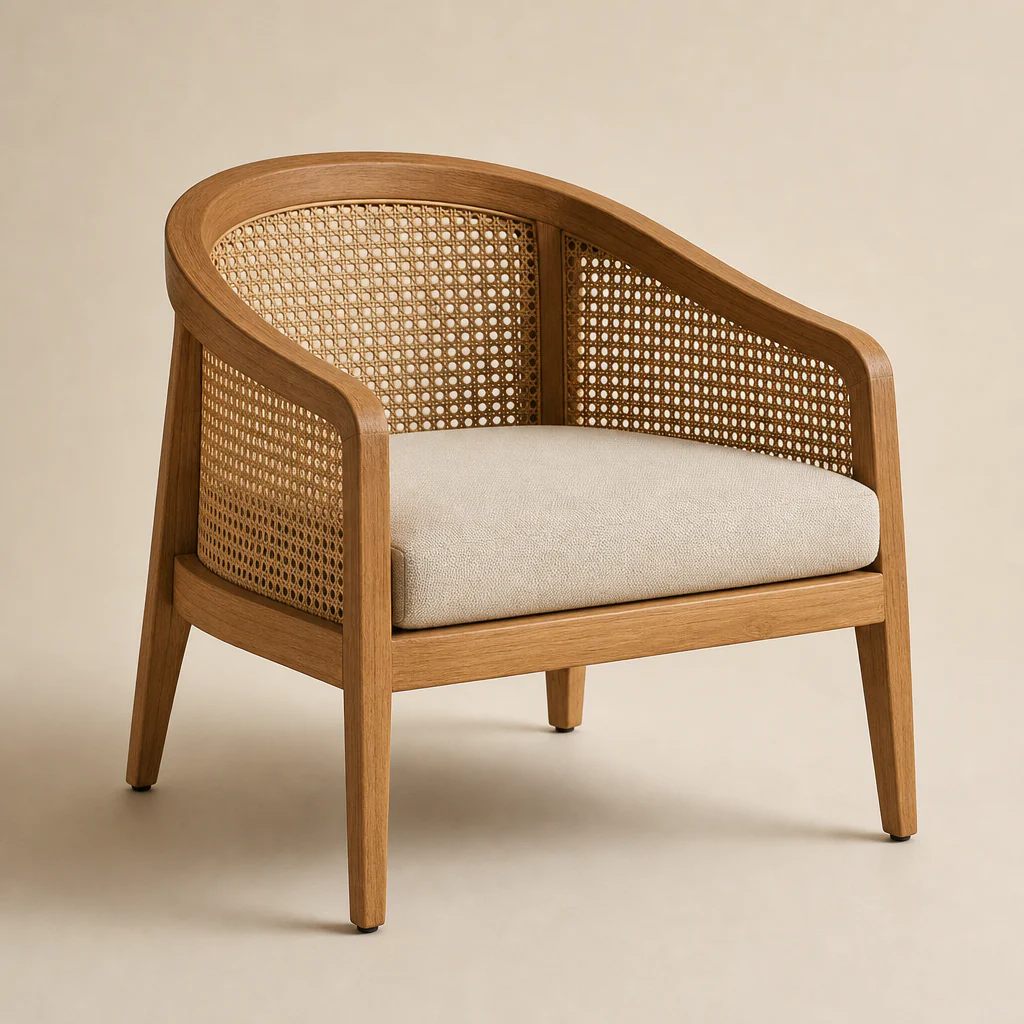 Villa Woven Accent Chair Villa Woven Accent Chair by Starwood Furniture Indonesia
