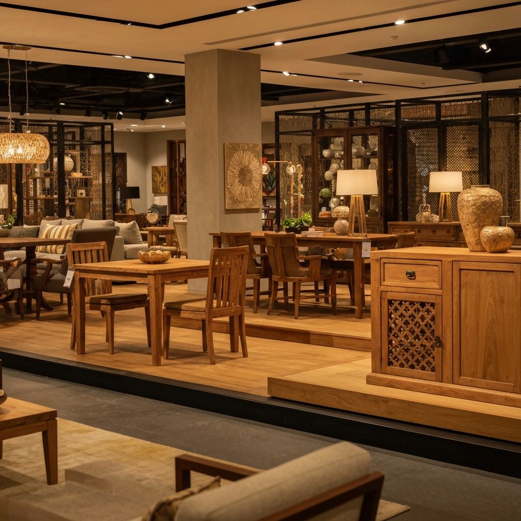 Starwood Furniture showroom and wholesale furniture collection from Indonesia