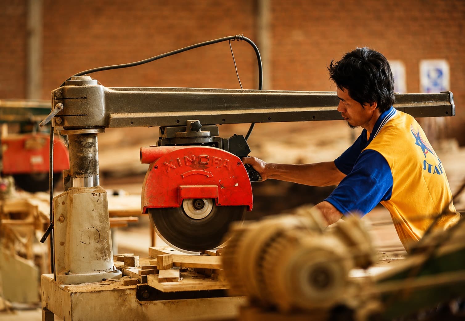 Starwood Furniture CNC machining facility and workshop in Jepara