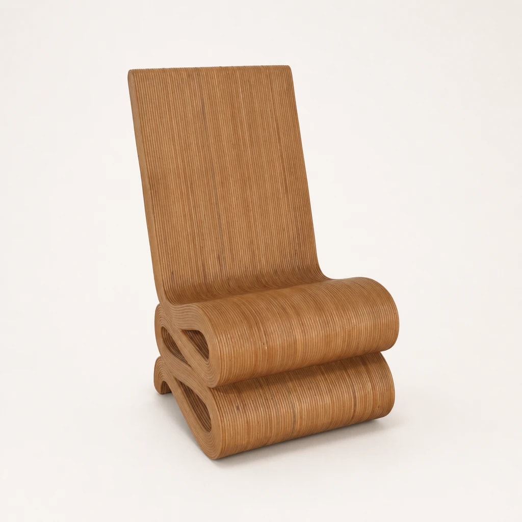 Bentwood Sculptural Teak Accent Chair Bentwood Sculptural Teak Accent Chair by Starwood Furniture Indonesia