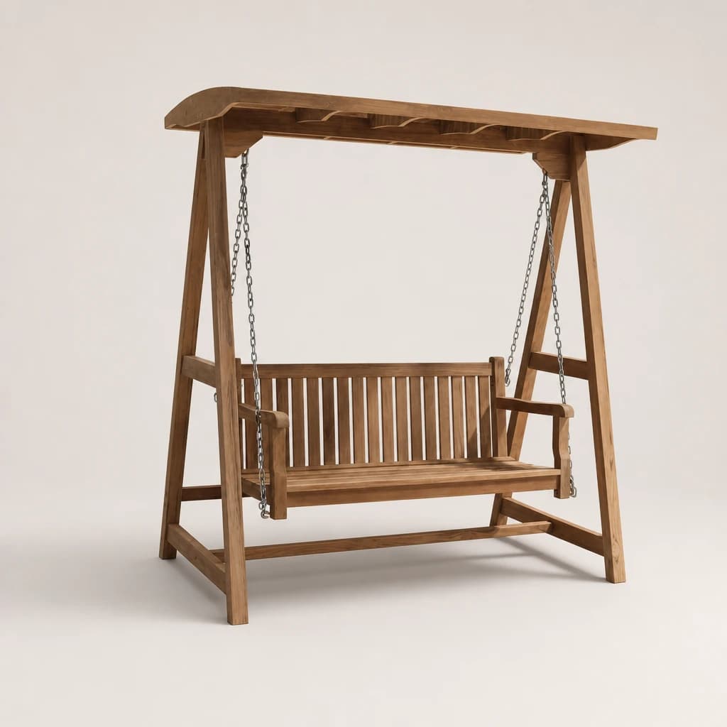 Canopy Teak Garden Swing by Starwood Furniture