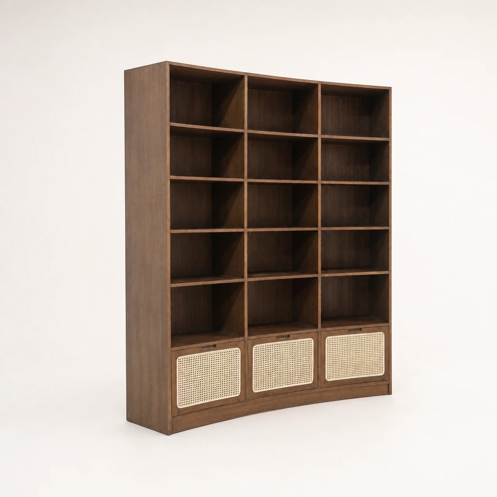 Floor-to-Ceiling Teak Storage Cabinet Floor-to-Ceiling Teak Storage Cabinet by Starwood Furniture Indonesia