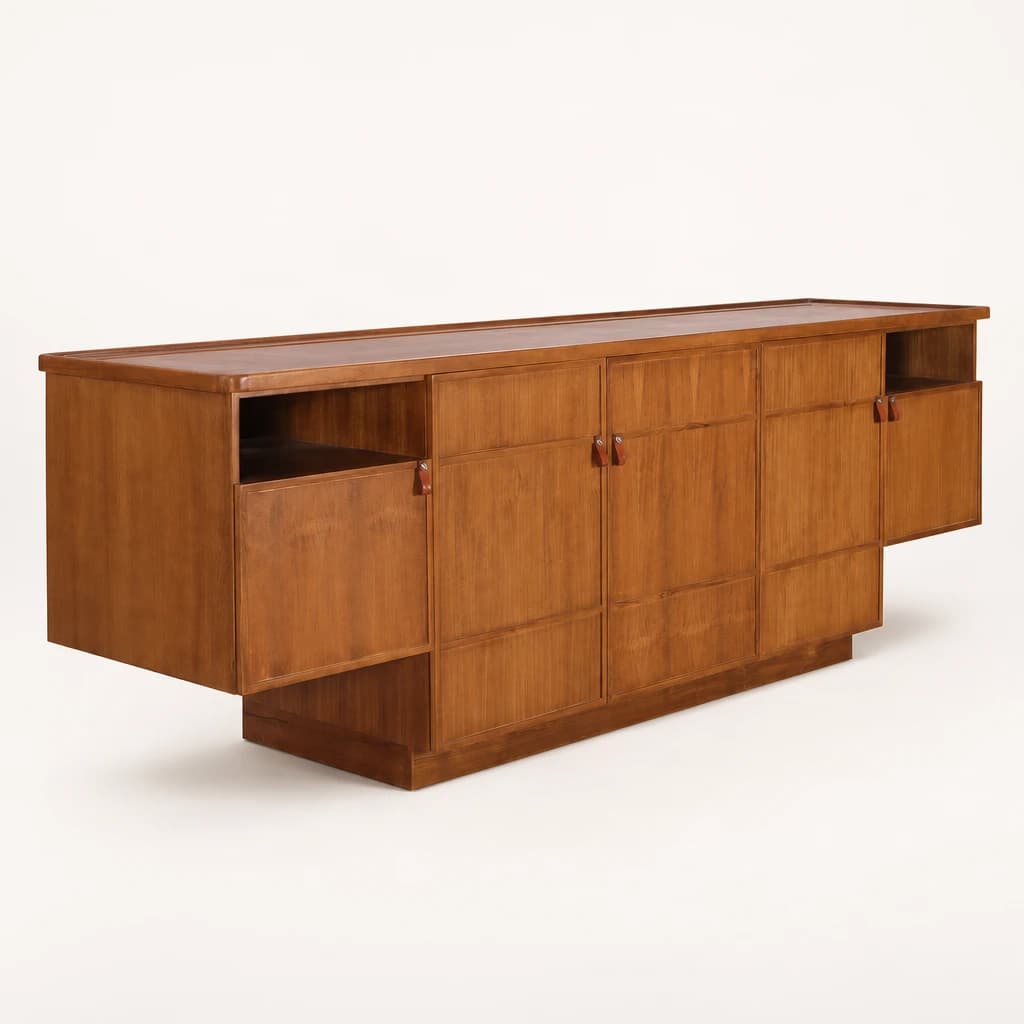 Full-Length Teak Hospitality Bar Counter by Starwood Furniture