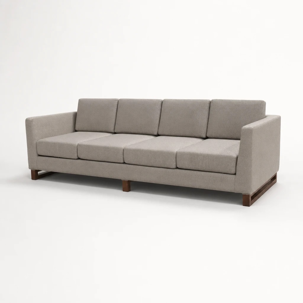 Tailored Four-Seat Teak Sofa Tailored Four-Seat Teak Sofa by Starwood Furniture Indonesia