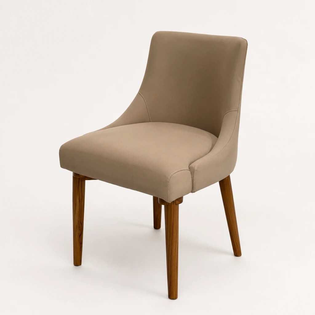 Tailored Upholstered Teak Dining Chair Tailored Upholstered Teak Dining Chair by Starwood Furniture Indonesia