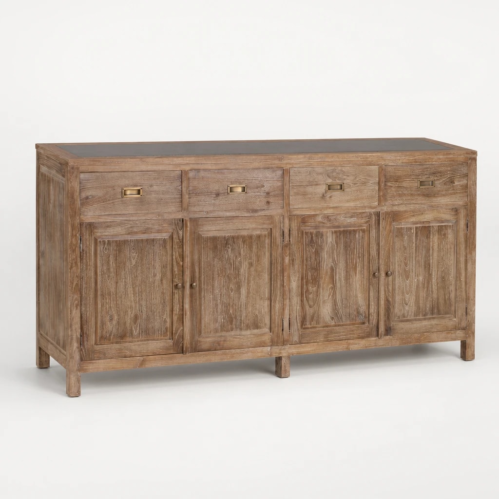 Weathered-Finish Teak Cabinet Sideboard Weathered-Finish Teak Cabinet Sideboard by Starwood Furniture Indonesia