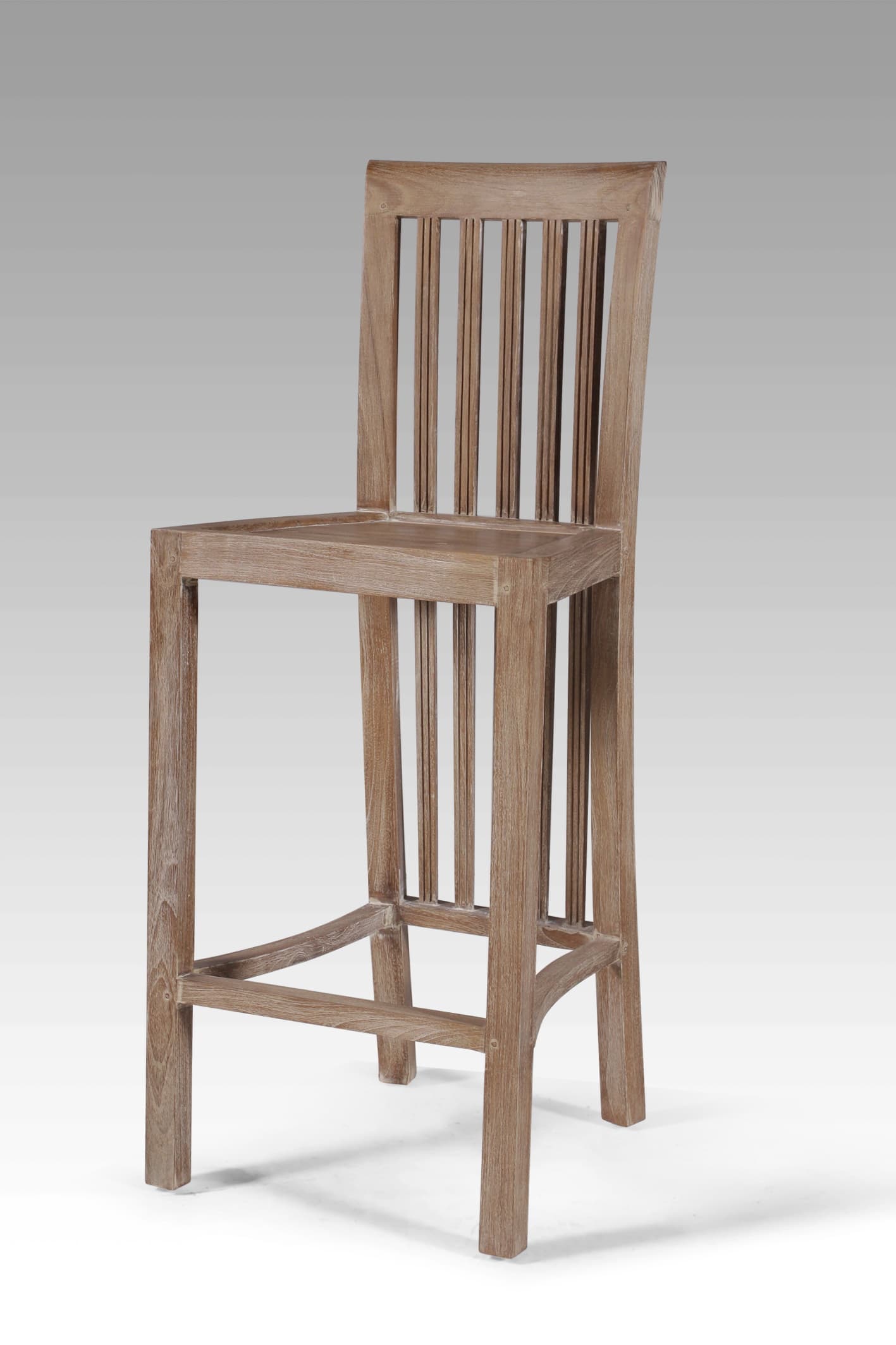 Heritage Teak Bar Chair & Table Set - Sulawesi by Starwood Furniture - Image 1