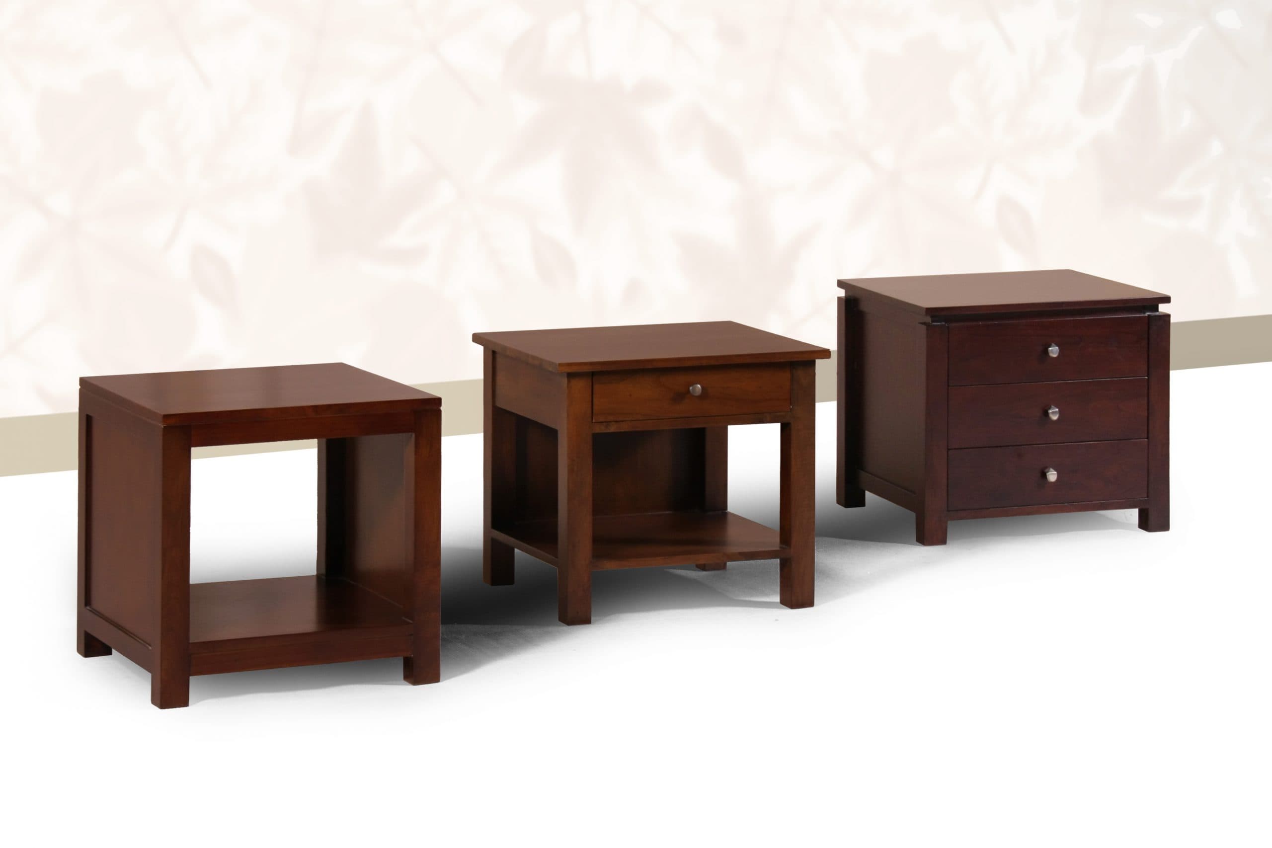 Artisan Teak Bedside Table - Sumatra Classic by Starwood Furniture - Image 1