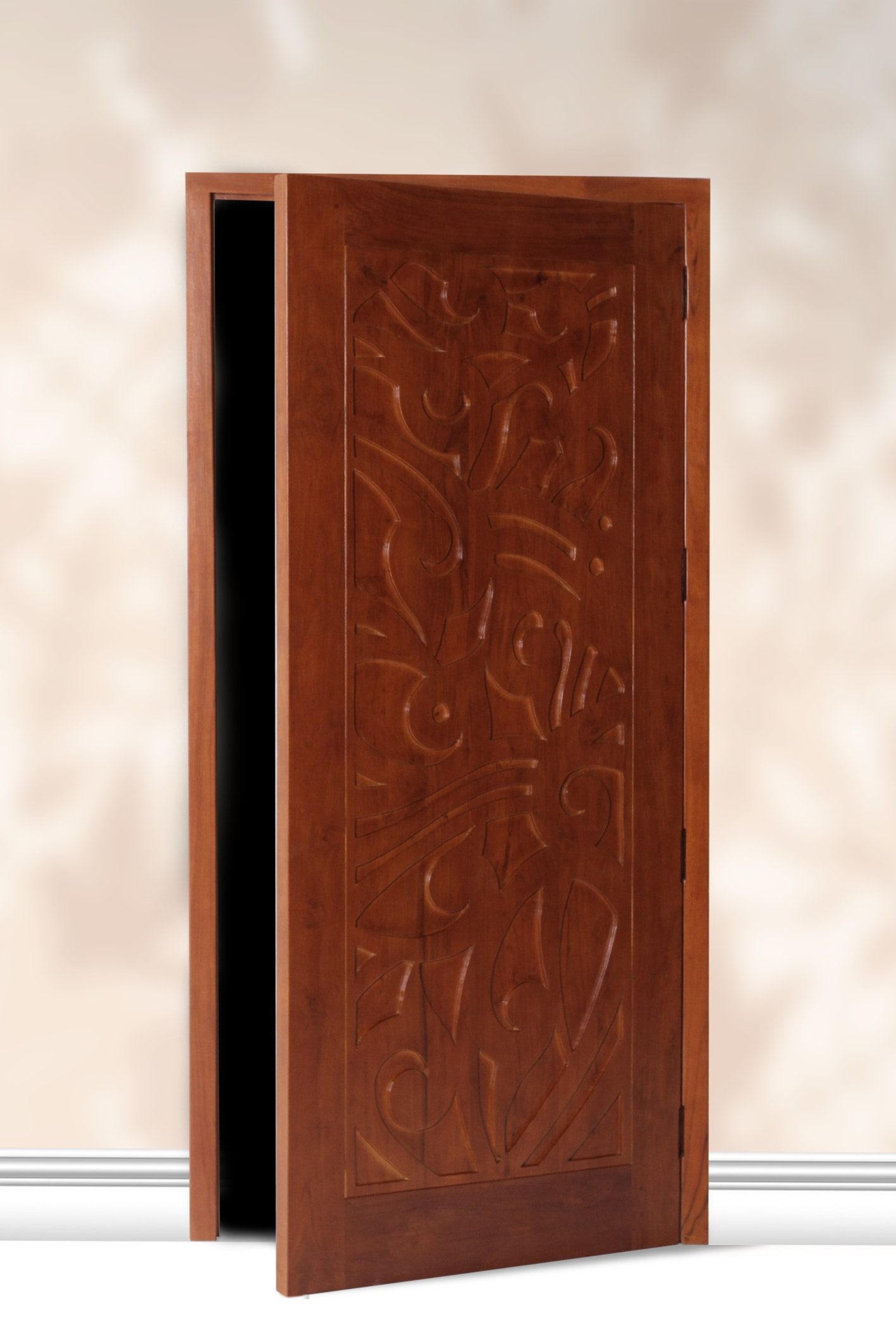 Premium Carved Teak Wooden Door - Flores Ornate Premium Carved Teak Wooden Door - Flores Ornate by Starwood Furniture Indonesia