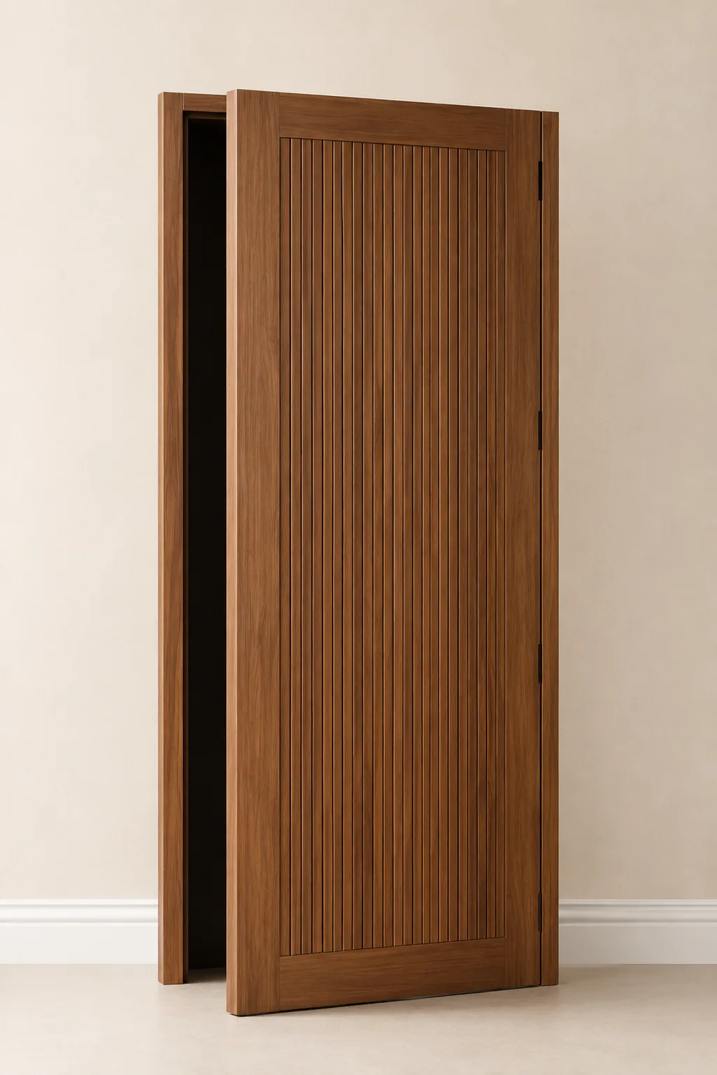 Premium Carved Teak Wooden Door - Flores Ornate by Starwood Furniture - Image 1