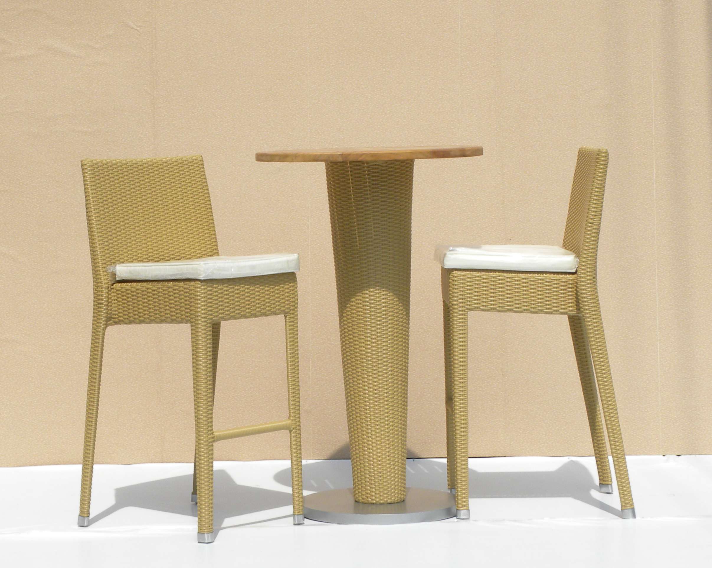 Resort Teak Bar Chair & Table Set - Java High by Starwood Furniture