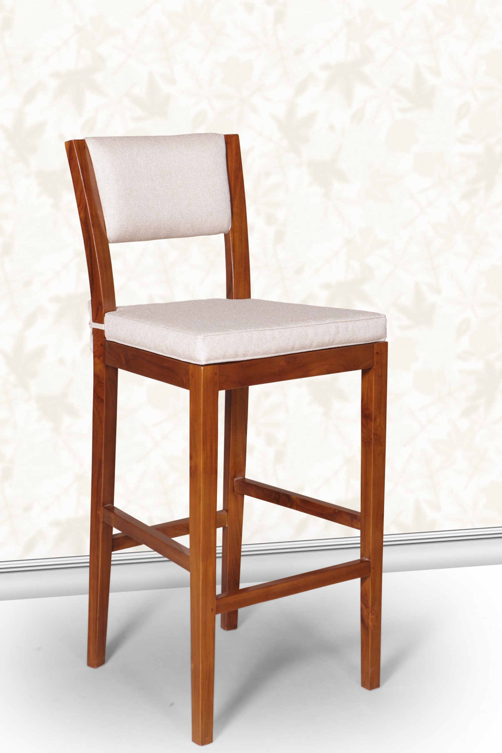 Rustic Teak Bar Chair & Table Set - Lombok Counter by Starwood Furniture