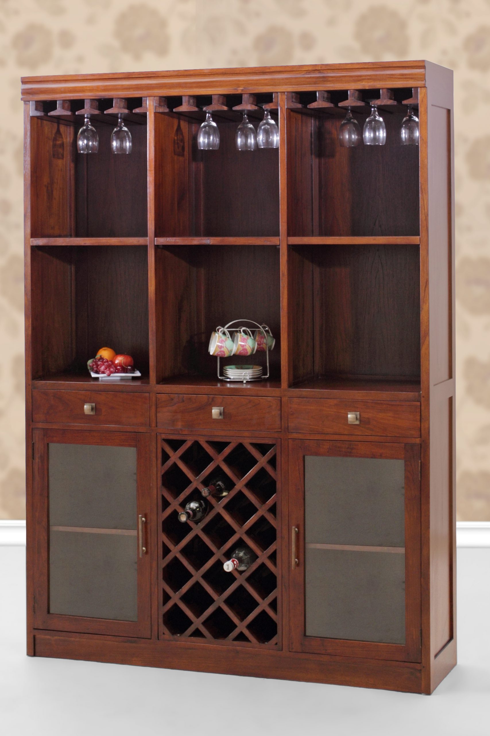 Elegant Teak Bar Chair & Table Set - Flores Set – Premium Teak Furniture by Starwood - Image 1