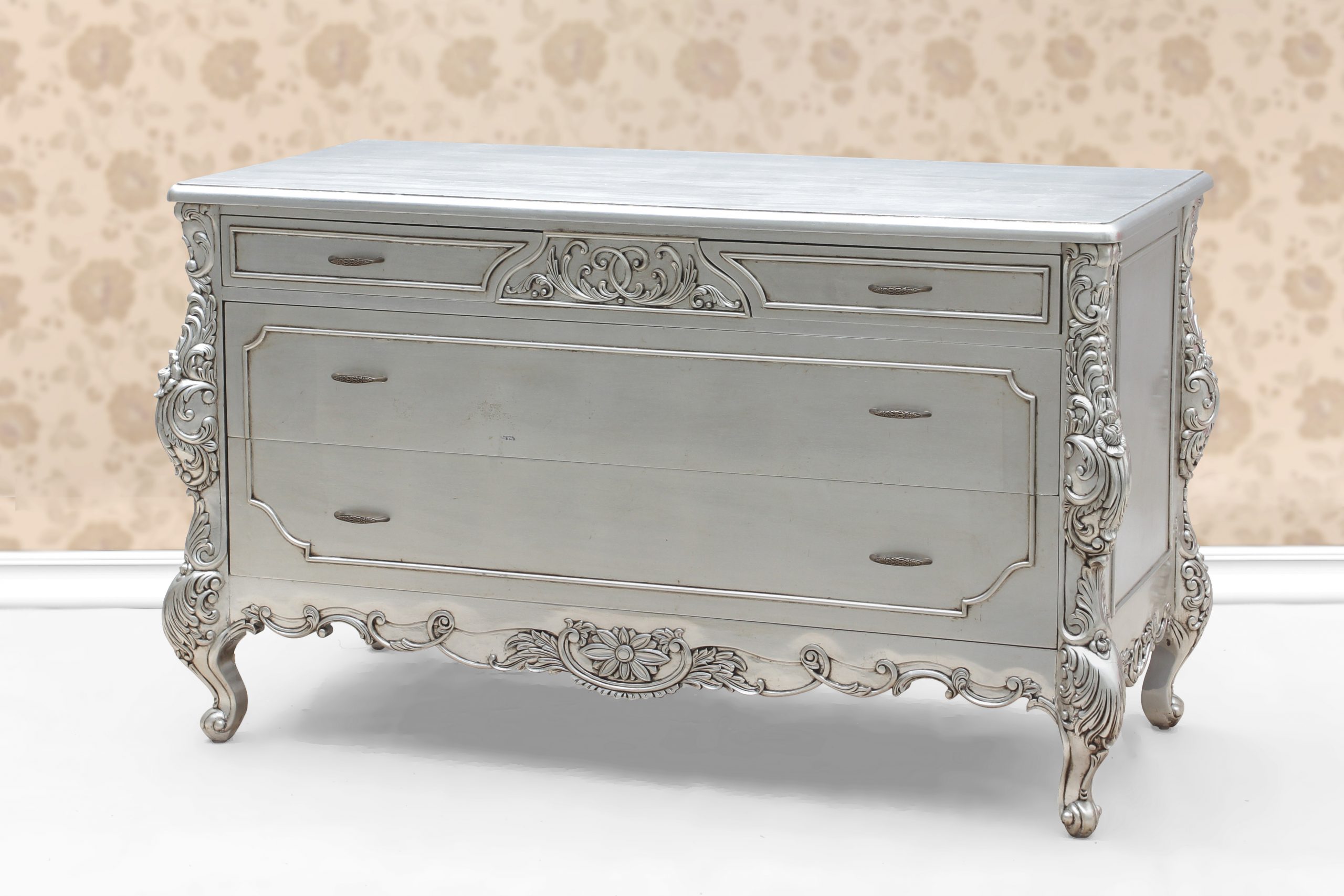 Elegant Teak Chest of Drawers - Flores Tall – Premium Teak Furniture by Starwood