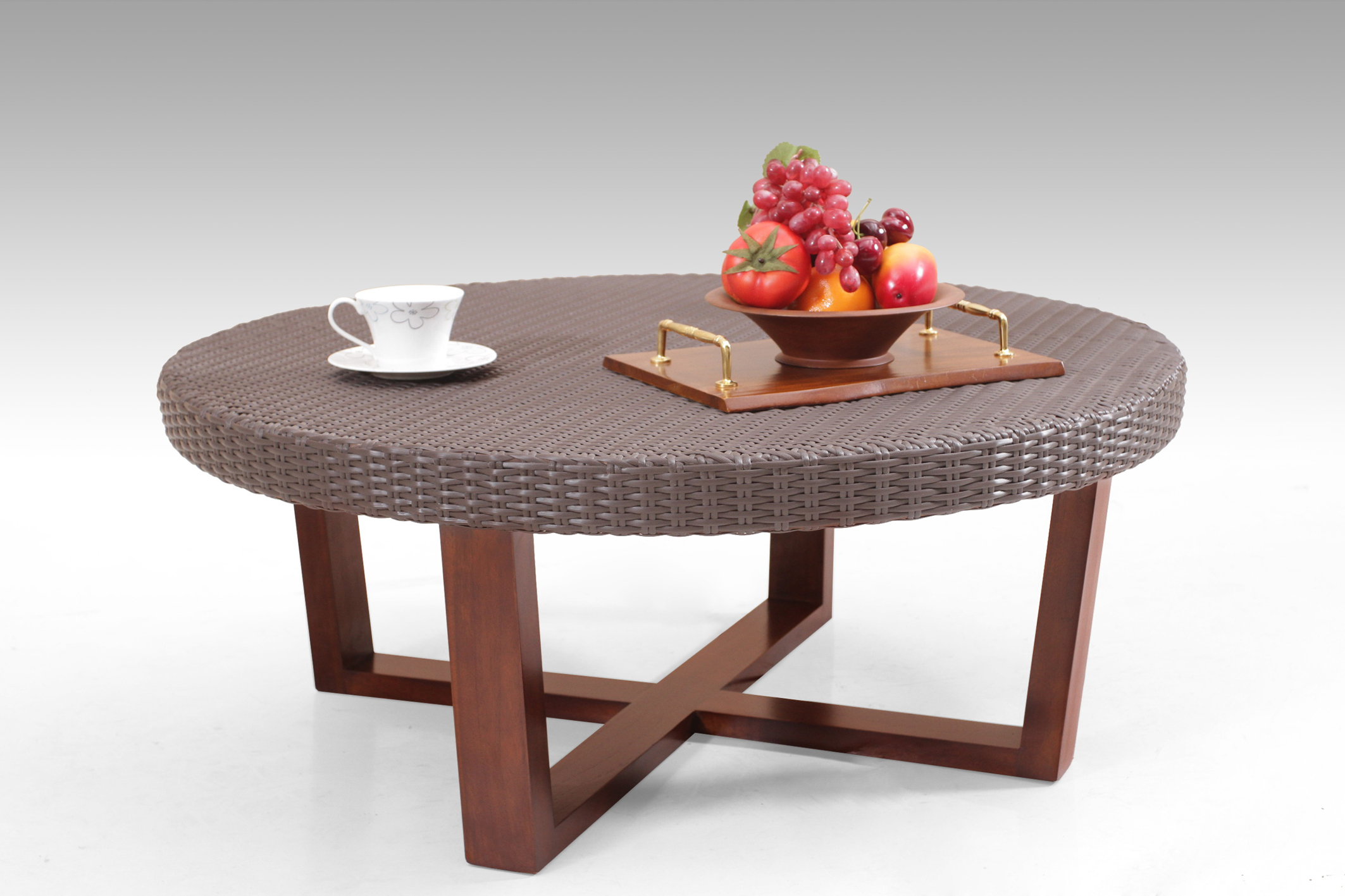 Coastal Teak Coffee Table - Flores Oval – Premium Teak Furniture by Starwood