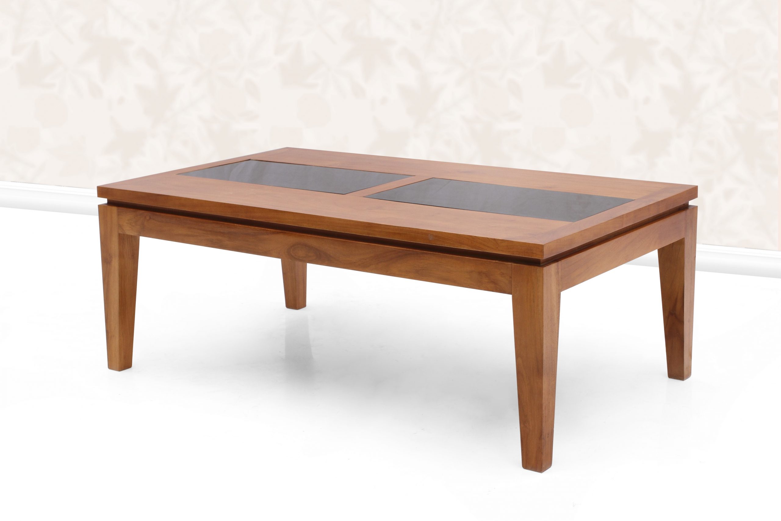 Traditional Teak Coffee Table - Bali Round by Starwood Furniture