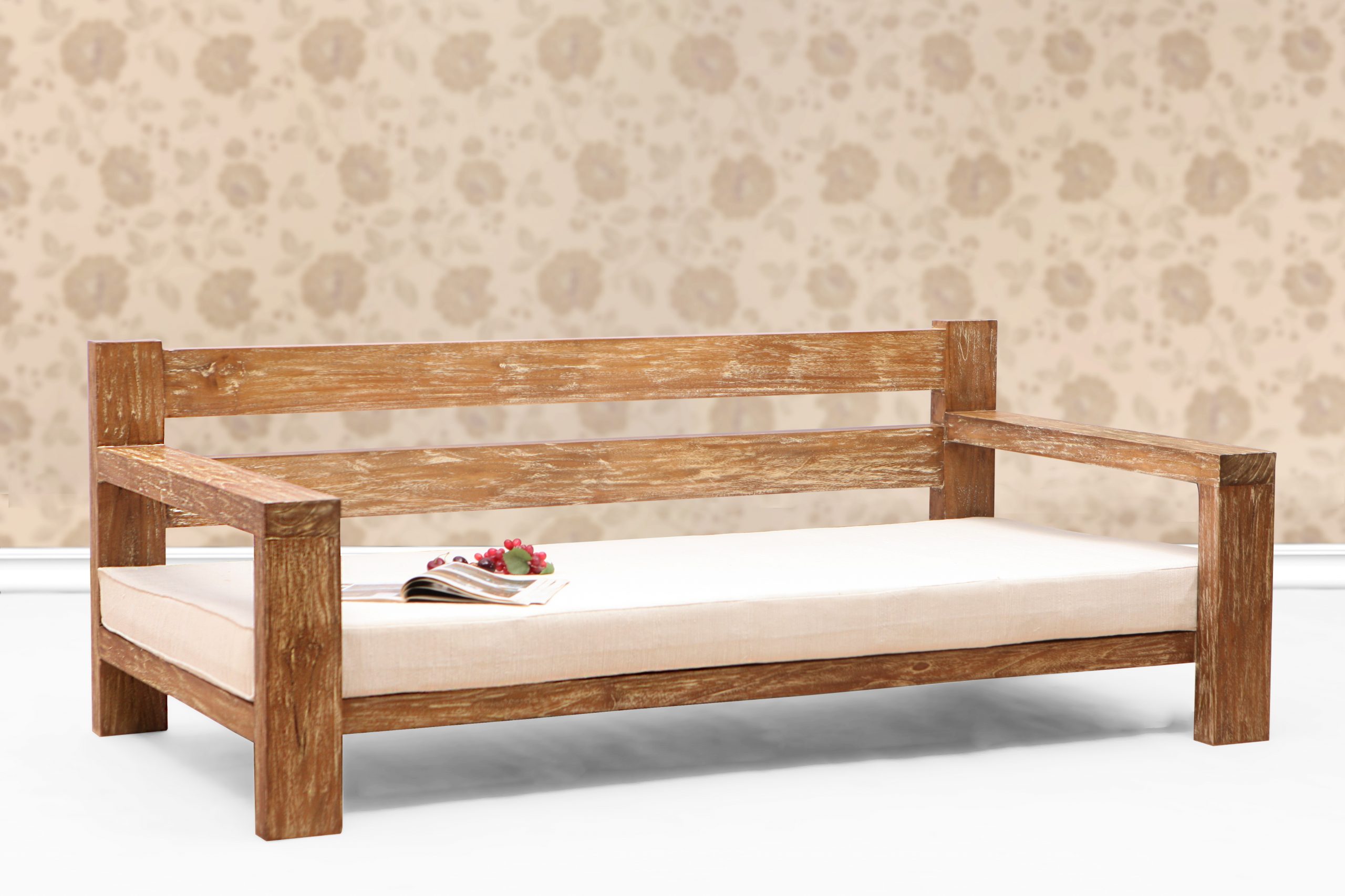 Refined Teak Daybed - Flores Resort – Premium Teak Furniture by Starwood