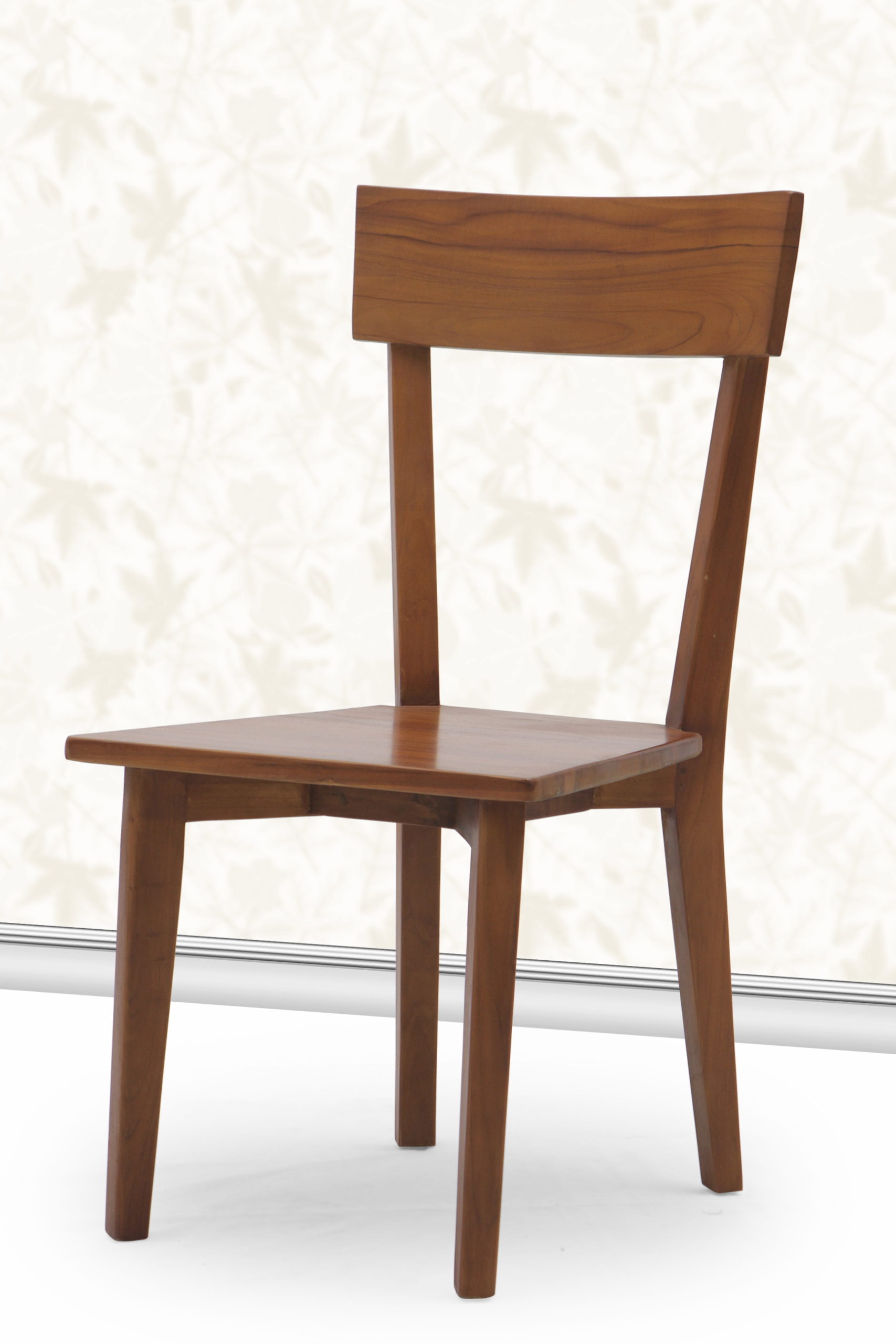 Elegant Teak Dining Chair - Flores Ladder by Starwood Furniture