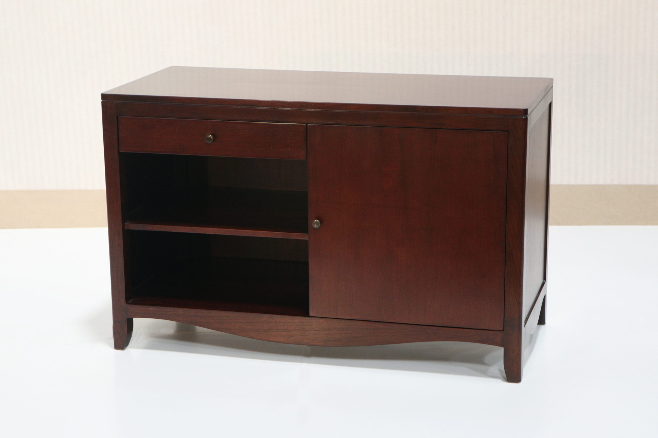 Classic Teak Minibar Cabinet - Bali Compact – Premium Teak Furniture by Starwood - Image 1