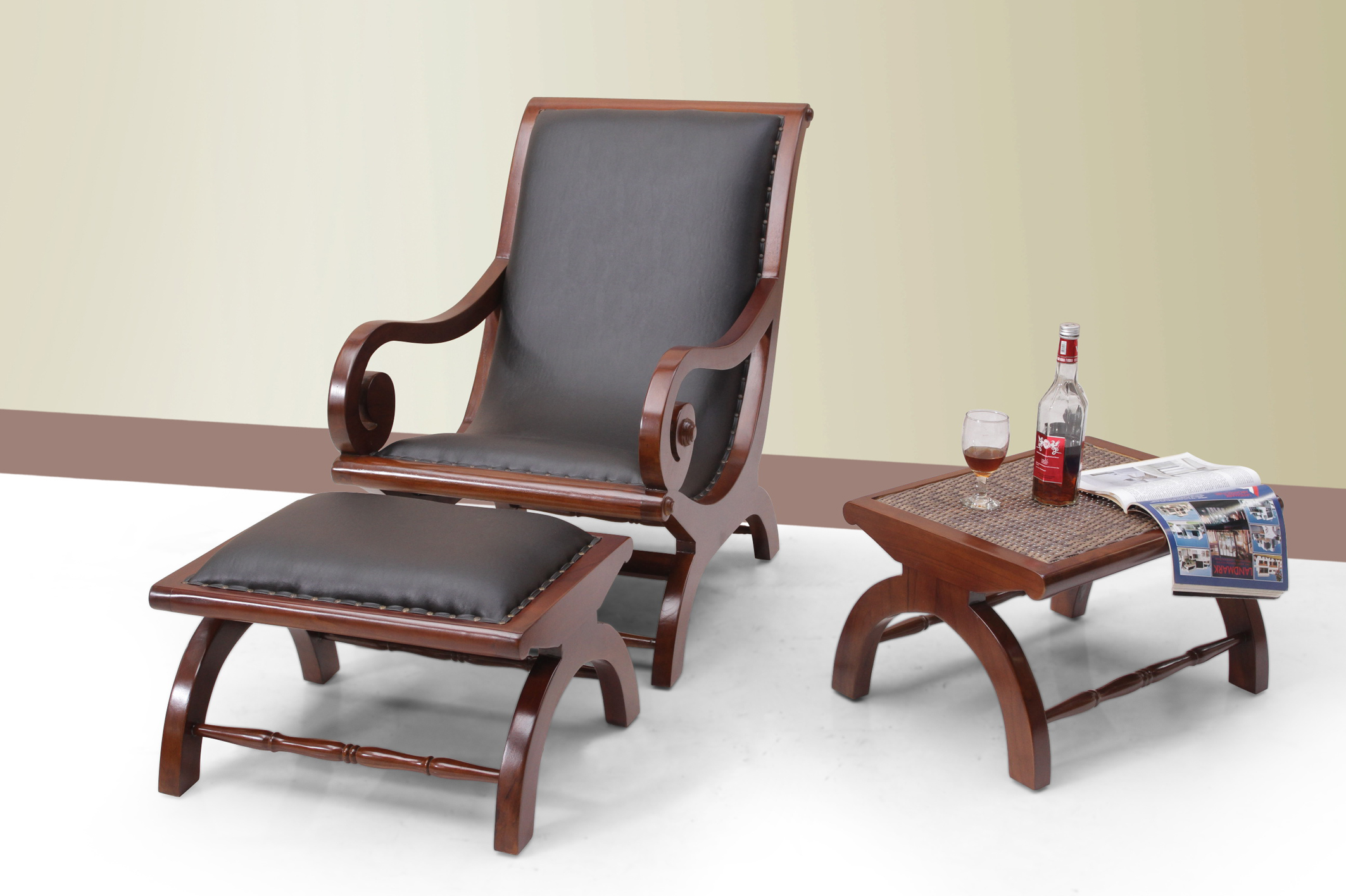 Rustic Teak Relax Chair - Lombok Meditation by Starwood Furniture