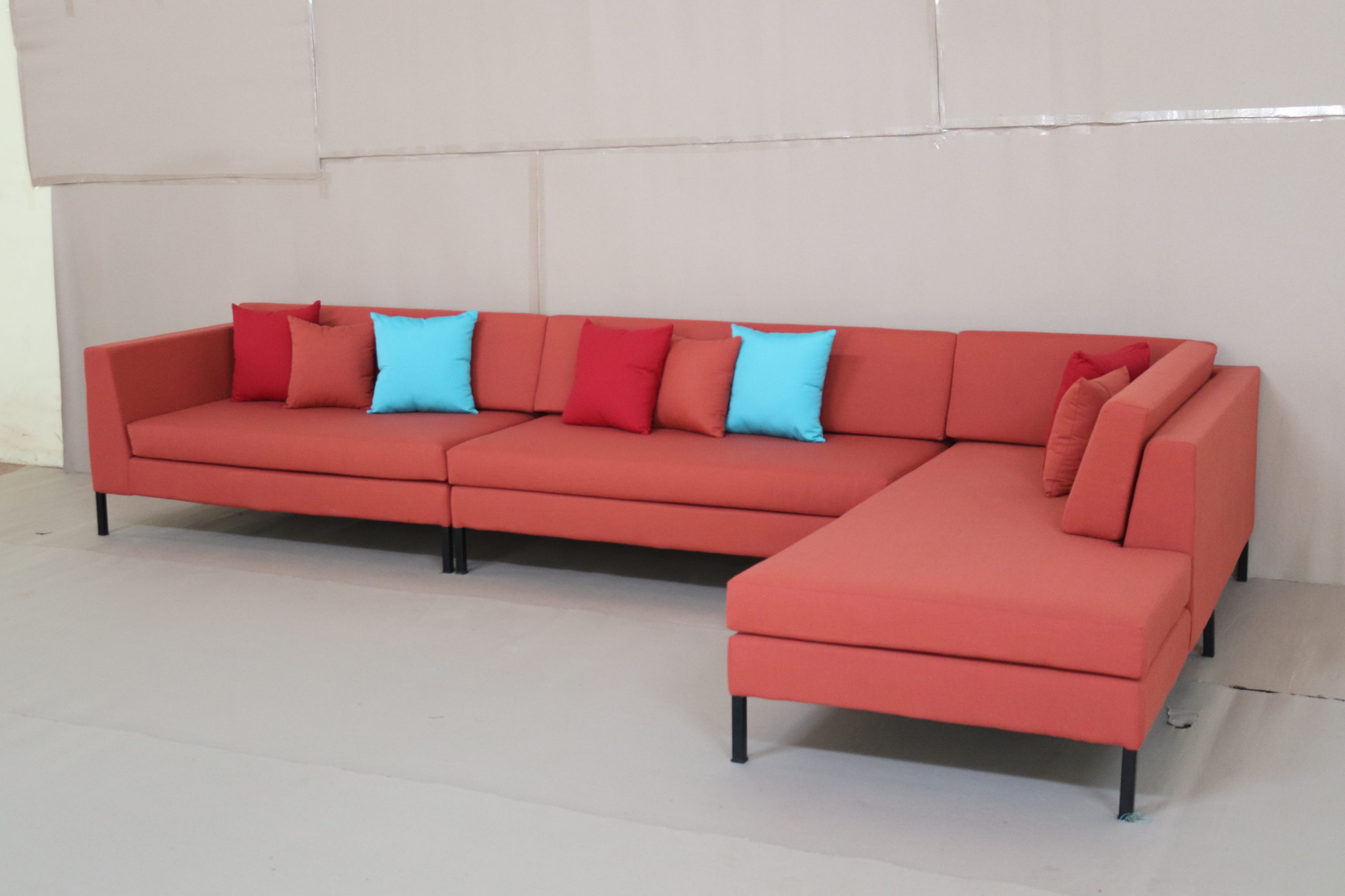 Coastal Teak Sofa - Flores Sectional by Starwood Furniture