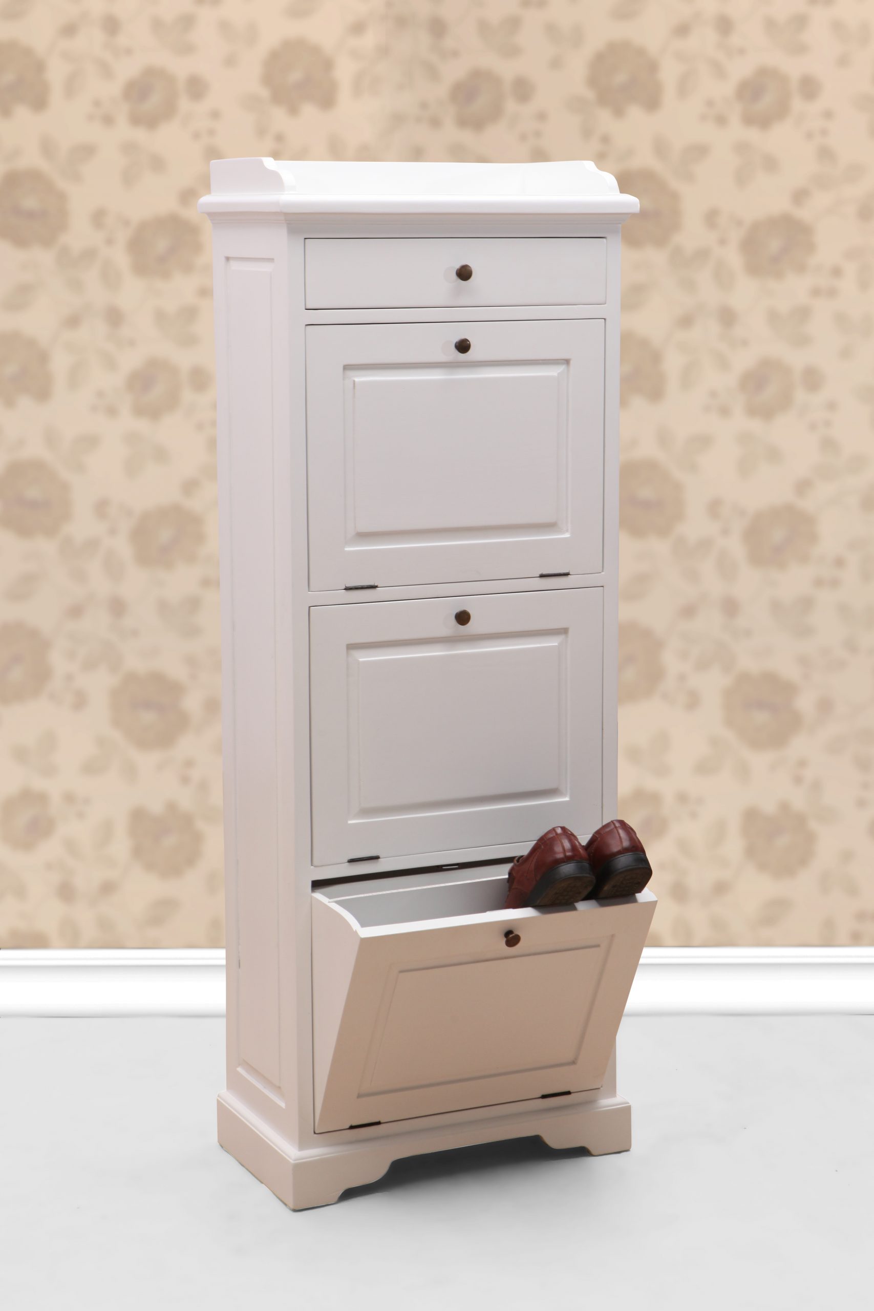Classic Teak Shoe Rack - Bali Tidy by Starwood Furniture