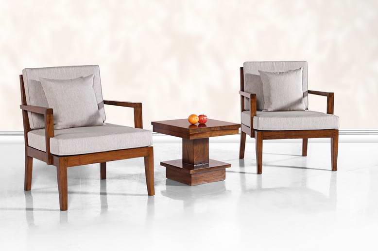 Modern Teak Terrace Chair - Java Porch by Starwood Furniture