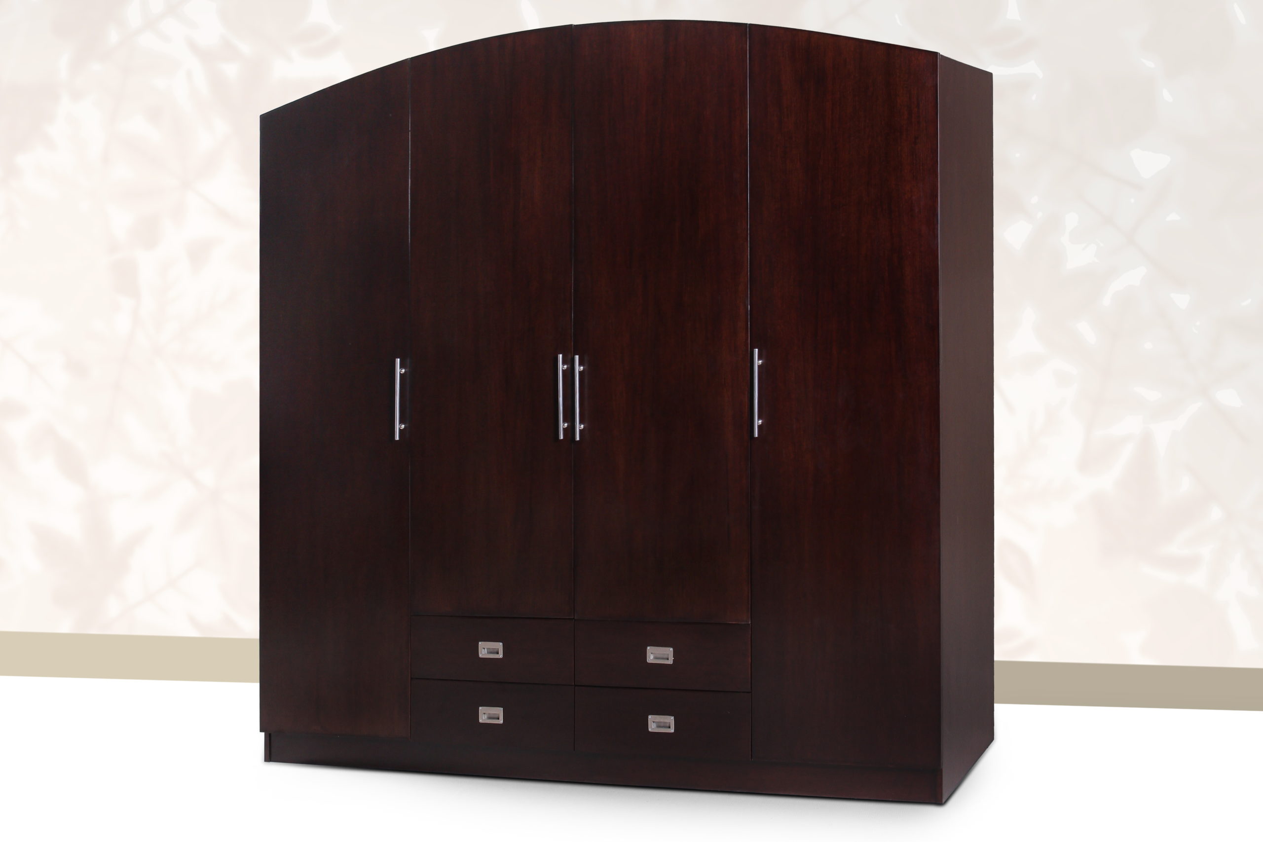 Modern Teak Wardrobe - Java Triple – Premium Teak Furniture by Starwood - Image 1